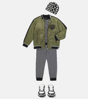 Logo bomber jacket | Balmain Kids