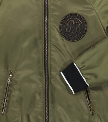 Logo bomber jacket | Balmain Kids