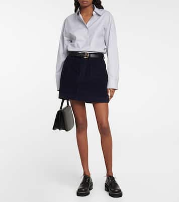 Minirock 70s aus Baumwoll-Cord | Re/Done