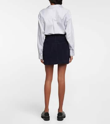 Minirock 70s aus Baumwoll-Cord | Re/Done