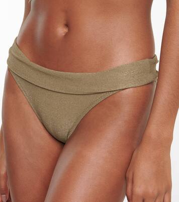 Culotte de bikini Ecuador métallisé | Heidi Klein
