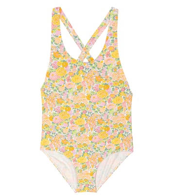 Ruffled floral swimsuit | Tartine et Chocolat