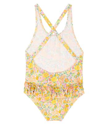 Ruffled floral swimsuit | Tartine et Chocolat