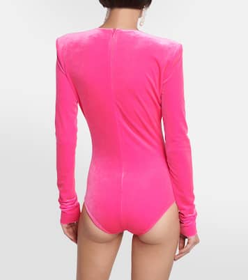 Body aus Samt | Alexandre Vauthier