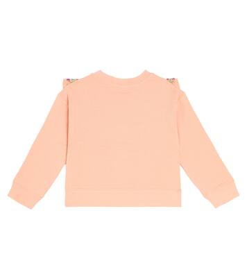 Embroidered cotton jersey sweatshirt | Stella McCartney Kids