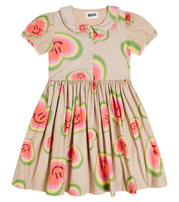 Cady printed poplin dress | Molo