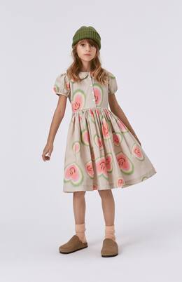 Cady printed poplin dress | Molo