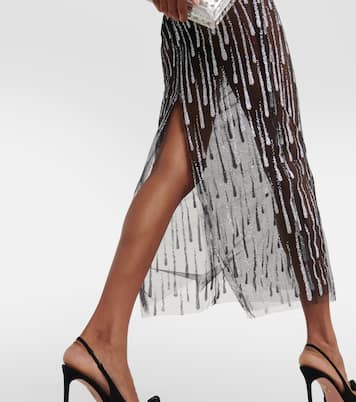 Verziertes Maxikleid | Rodarte