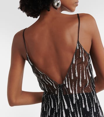 Verziertes Maxikleid | Rodarte