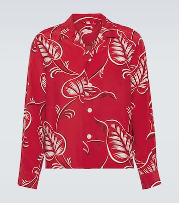 Creeping Begonia printed shirt | Bode
