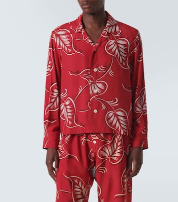 Creeping Begonia printed shirt | Bode
