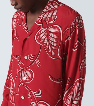 Creeping Begonia printed shirt | Bode
