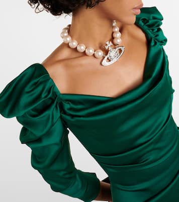 Robe Astral aus Satin | Vivienne Westwood