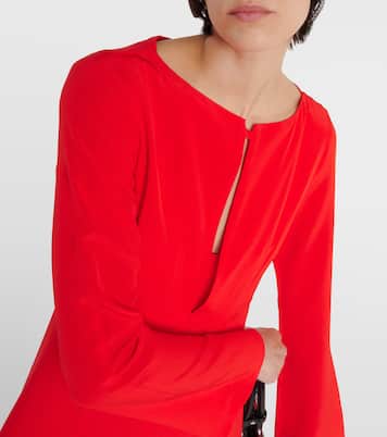 Midikleid Sophisticated Volumes aus Seide | Dorothee Schumacher