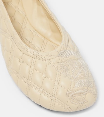 EKD quilted leather ballet flats | Burberry