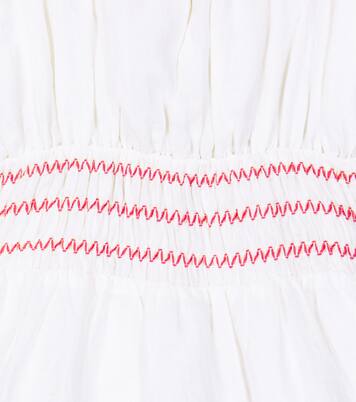 Evelina embroidered cotton dress | C'era Una Volta