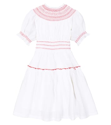 Evelina embroidered cotton dress | C'era Una Volta