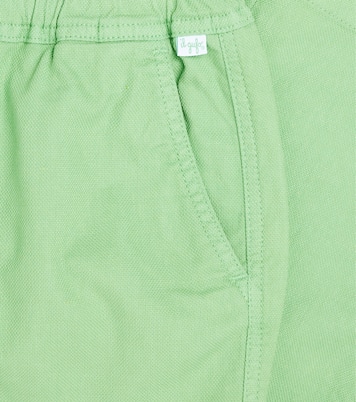 Cotton and linen-blend straight pants | Il Gufo