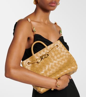 Sac Andiamo Small en cuir Intrecciato  | Bottega Veneta