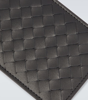 محفظة للبطاقات من جلد Intrecciato Small | Bottega Veneta