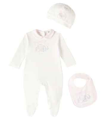 Baby printed cotton set  | Monnalisa