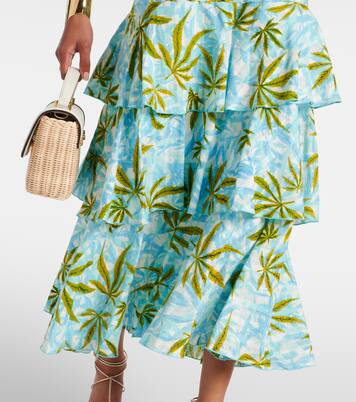 Robe longue Cate imprimée en coton | Diane von Furstenberg