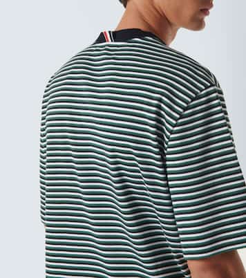 Striped oversized cotton T-shirt | Thom Browne