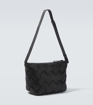 Diago Intreccio leather shoulder bag | Bottega Veneta