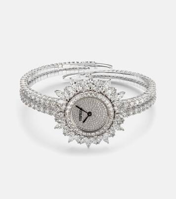 Orologio Y-Momento in oro bianco 18kt con diamanti | Yeprem