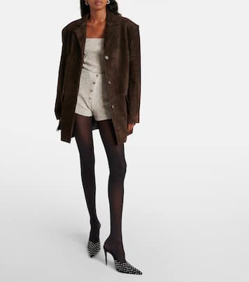 Knitted linen and cotton shorts | Magda Butrym