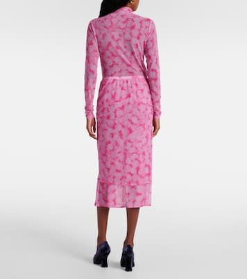 Bedruckter Midirock aus Jersey | Dries Van Noten