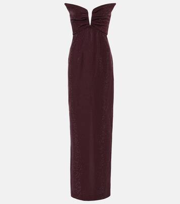 Robe longue à cristaux | Roland Mouret