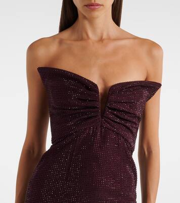 Robe longue à cristaux | Roland Mouret