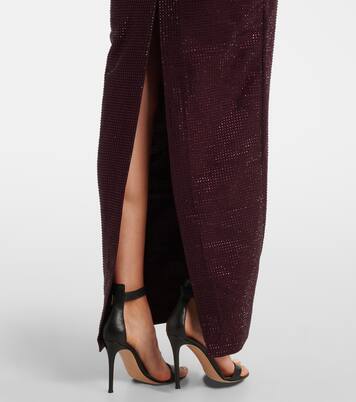 Robe longue à cristaux | Roland Mouret