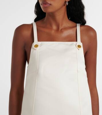 Robe en satin | Ganni