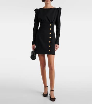 Asha 35 suede-trimmed mesh pumps | Aquazzura