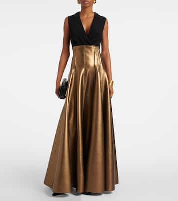 Grace faux leather maxi skirt | Norma Kamali