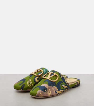 VLogo jacquard mules | Valentino Garavani