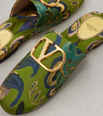 VLogo jacquard mules | Valentino Garavani