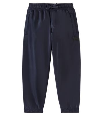 Logo technical sweatpants | Dolce&Gabbana Kids