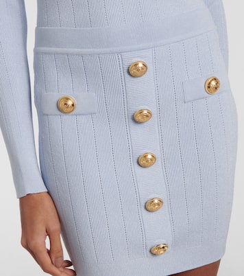 Minirock aus Strick | Balmain