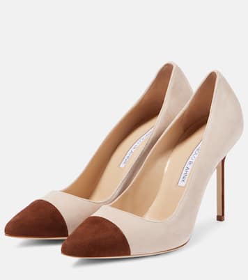 Pumps Capcour 105 aus Veloursleder | Manolo Blahnik