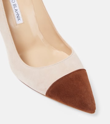 Pumps Capcour 105 aus Veloursleder | Manolo Blahnik