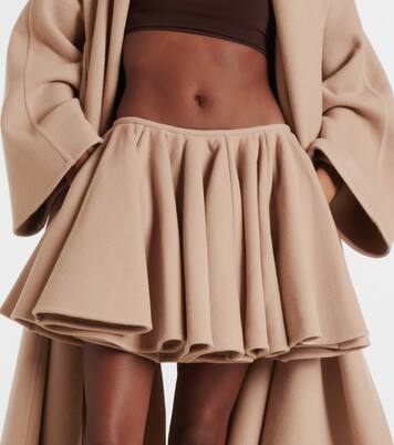 Wool and cashmere miniskirt | Alaïa