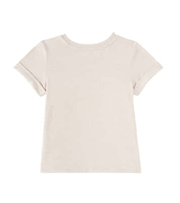 T-shirt brodé en coton | Chloé Kids
