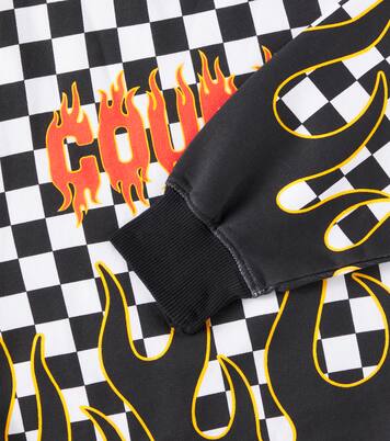 Monti checked cotton jersey sweatshirt | Molo