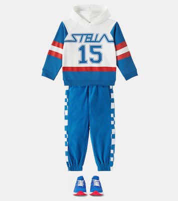 Cotton-blend jersey sweatpants | Stella McCartney Kids