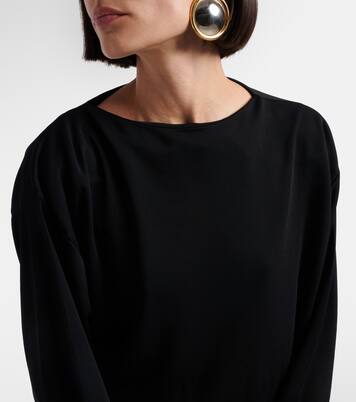 Croisière draped jersey minidress | Jacquemus