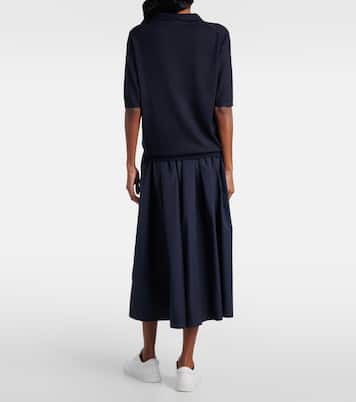 Frank cashmere and silk polo shirt | Gabriela Hearst