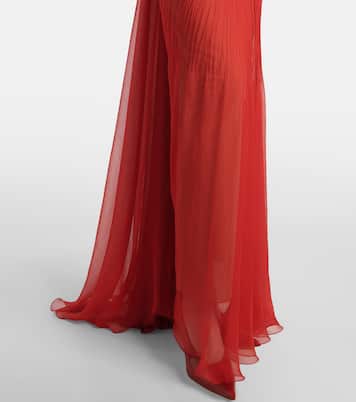 Ariadne cutout lace-trimmed gown | Maria Lucia Hohan